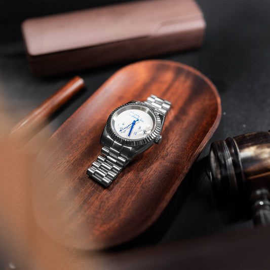 Datejust Mod - Already Late White Blue (PRE-ORDER) - urmods