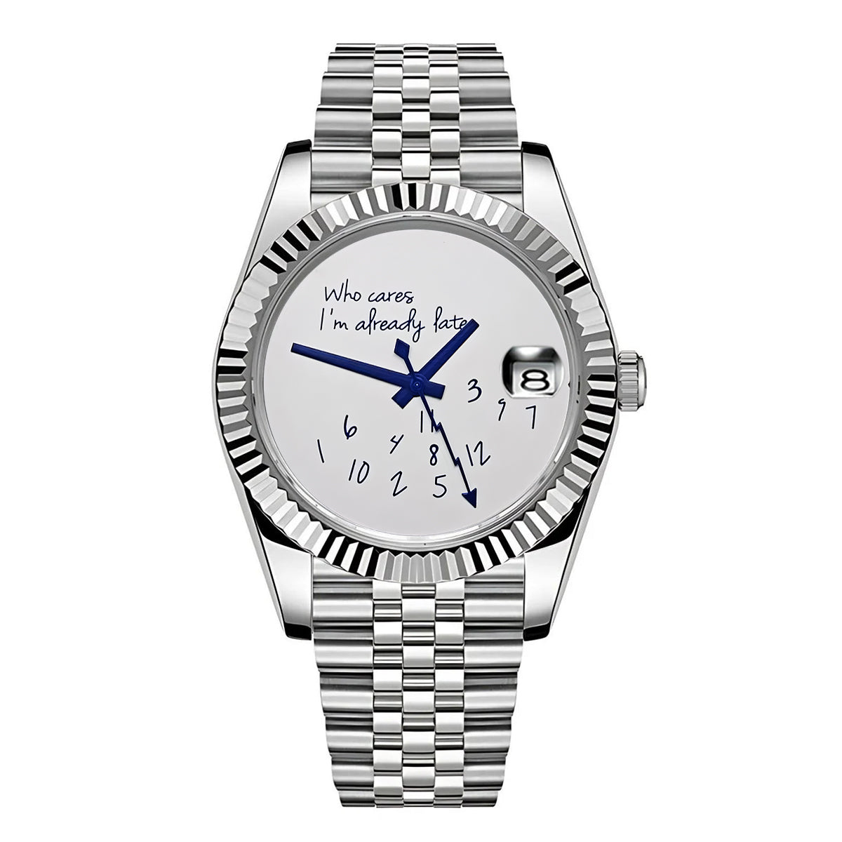 Date - Already Late White Blue Jubilee - urmods