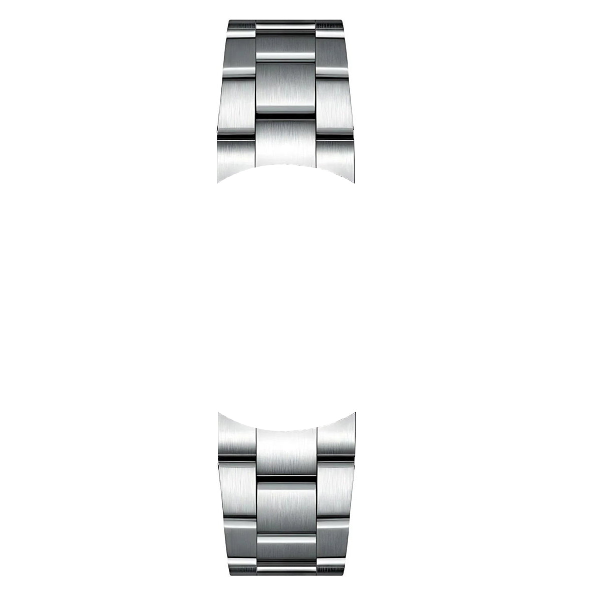 Oyster Silver Brushed Strap - urmods