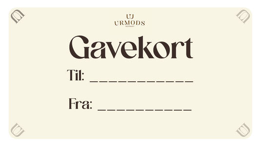 Gavekort - urmods